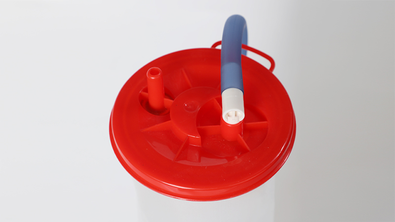 负压吸引装置 固化止溢型